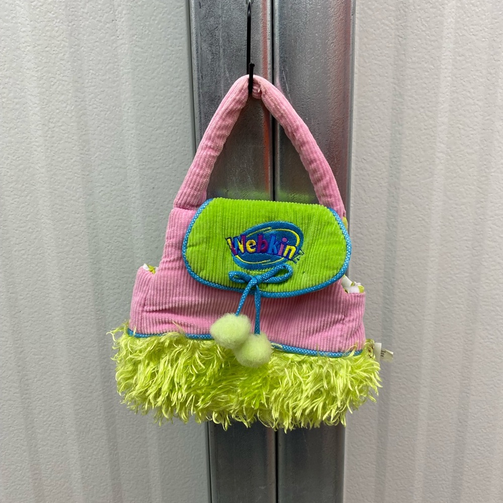 GANZ Pink and Green Webkinz Kids Bag